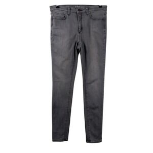 SPANX The Slim-X Skinny‎ Gray Wash Denim Jeans Size 29 Mid Rise Stretch